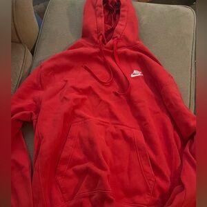 Men’s Medium Red Nike Hoodie